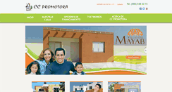 Desktop Screenshot of ccpromotora.com